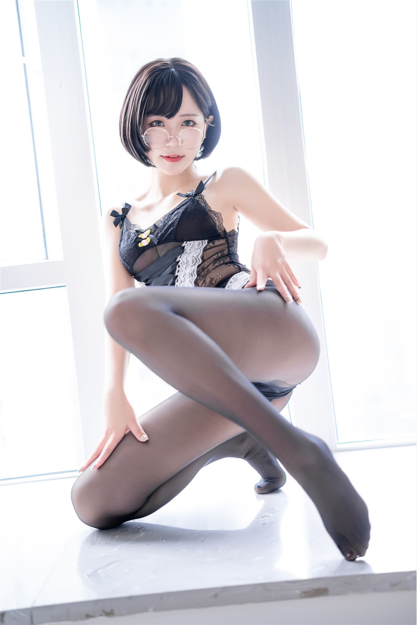 Blue Xiaoyi ki No.11 black lingerie(10)